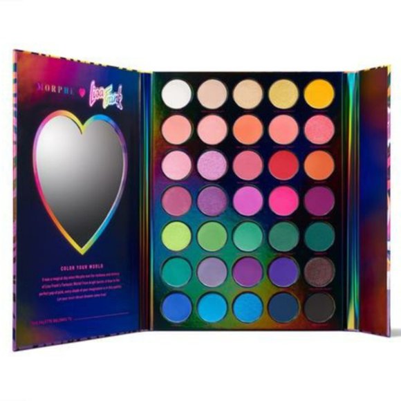 Morphe X Lisa Frank 35B Artistry Makeup Palette - Picture 3 of 12